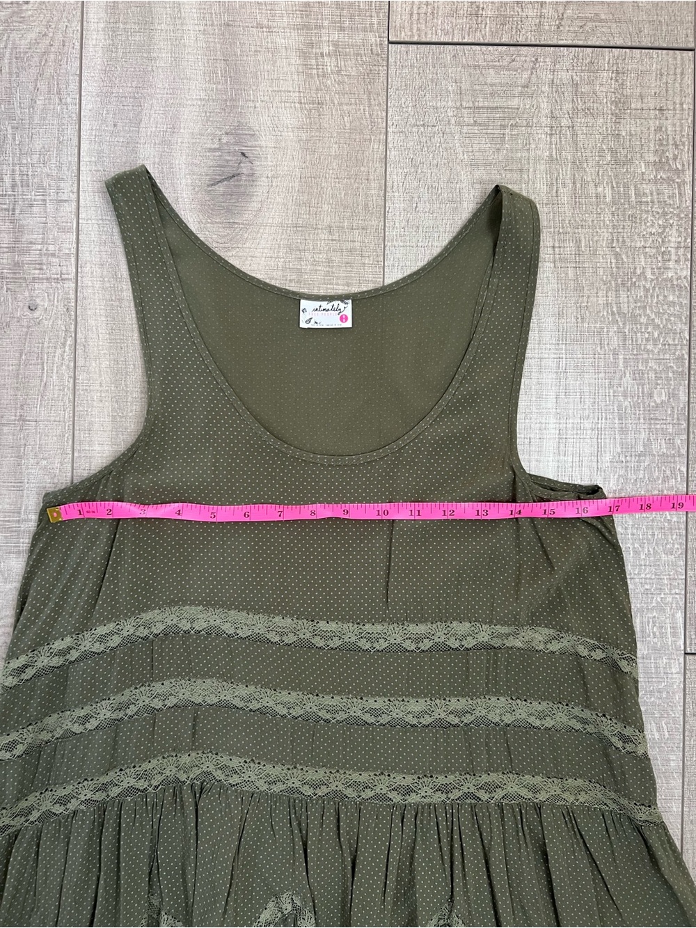 Free People Voile Trapeze Slip Size Medium - Picture 4 of 9